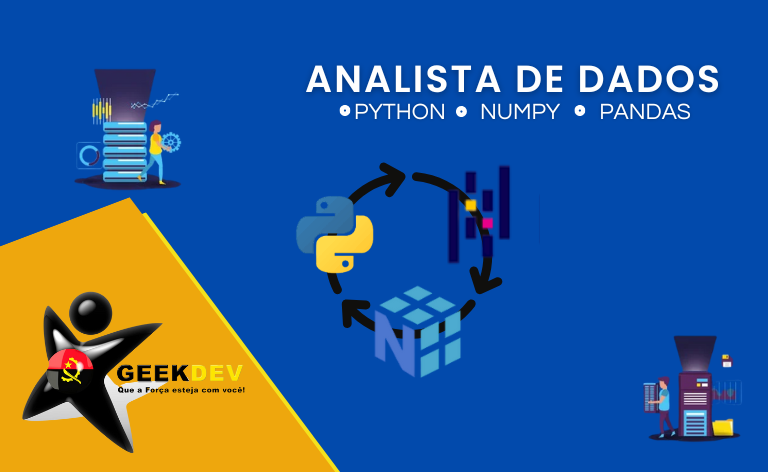 Curso Analista de dados Python / Numpy / Pandas